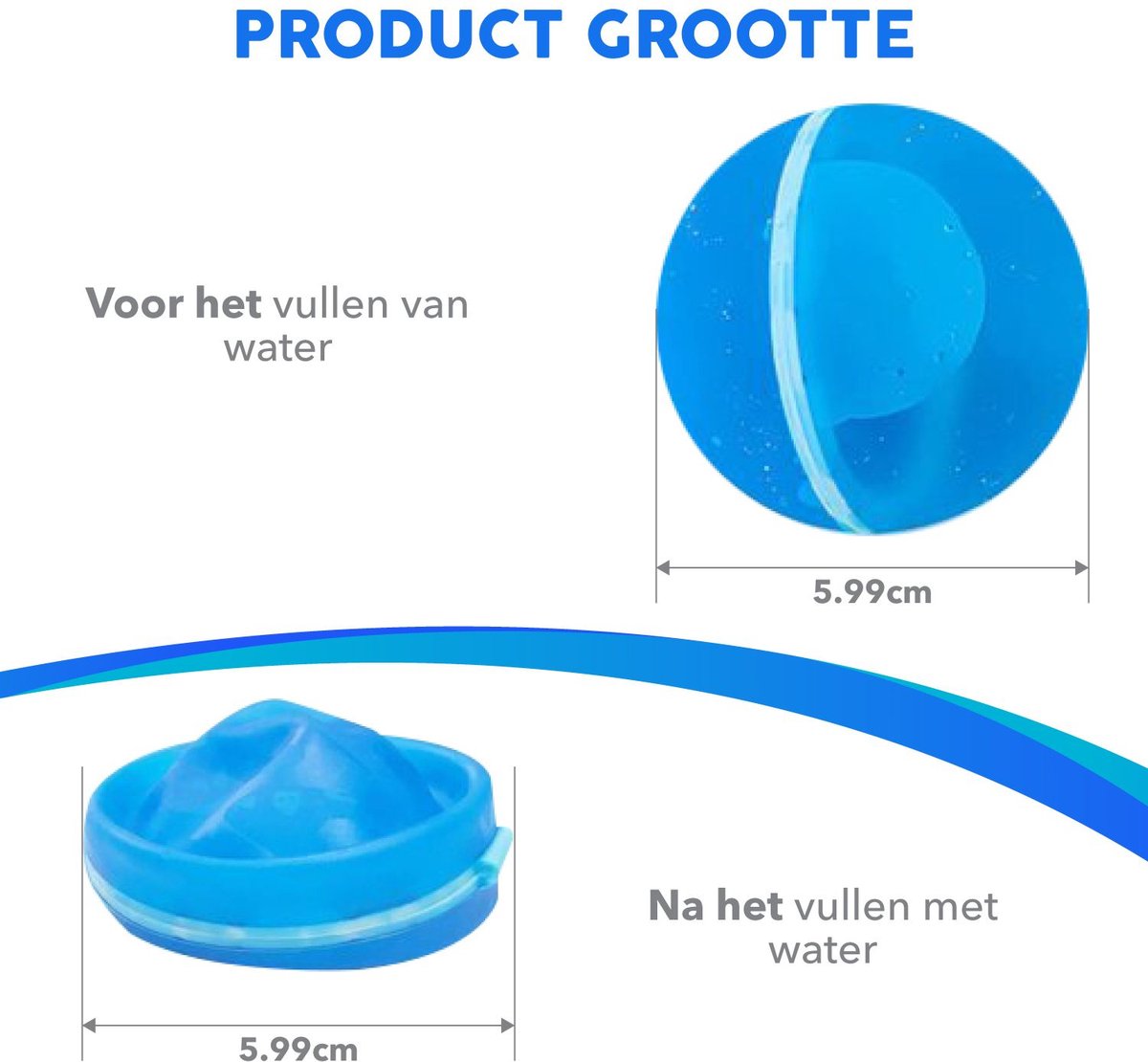 Herbruikbare Waterballonnen 10 stuks - Zelfsluitend