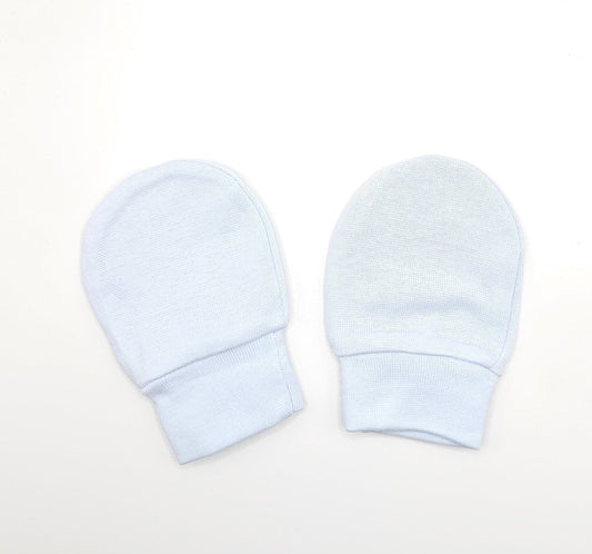 Baby krabwantjes baby handschoentjes licht blauw baby blue 0-2 maanden