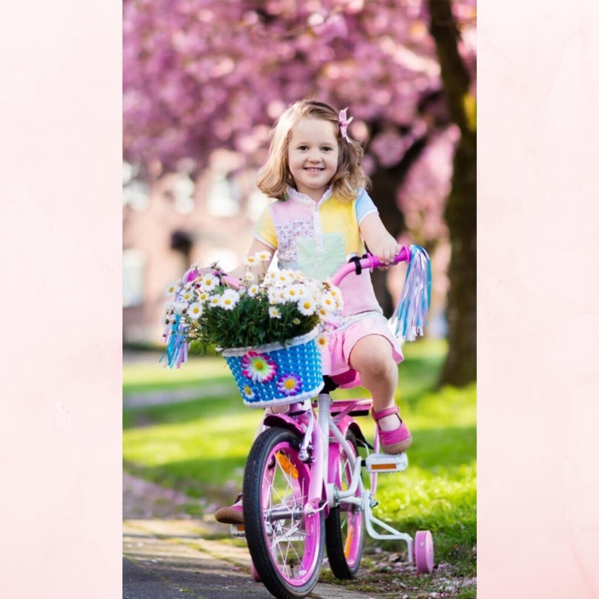 Stuurslingers handvat fiets Versiering Kinderen