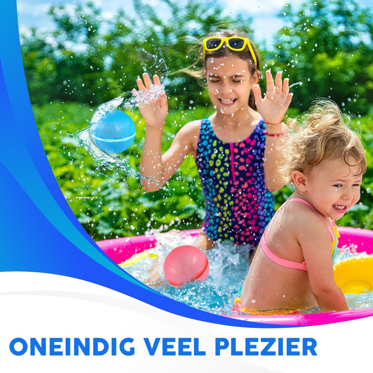 Herbruikbare Waterballonnen 10 stuks - Zelfsluitend