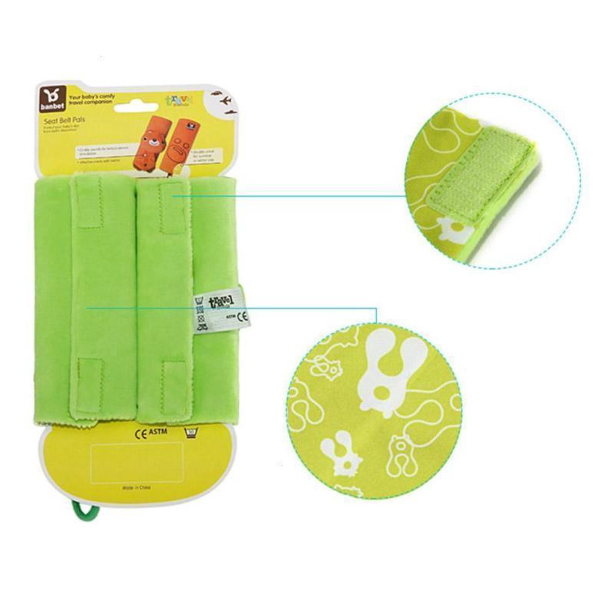 Autogordel covers baby en kinderstoel