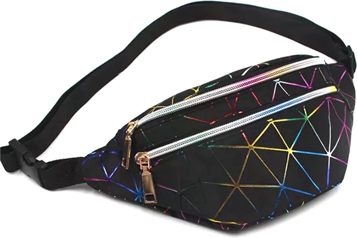 Festival heuptasje/Fanny Pack Holografisch