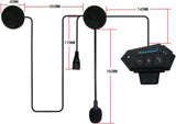 Bluetooth Motorhelm Headset met Microfoon
