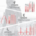 18-delige Professionele Manicure Set & Pedicureset