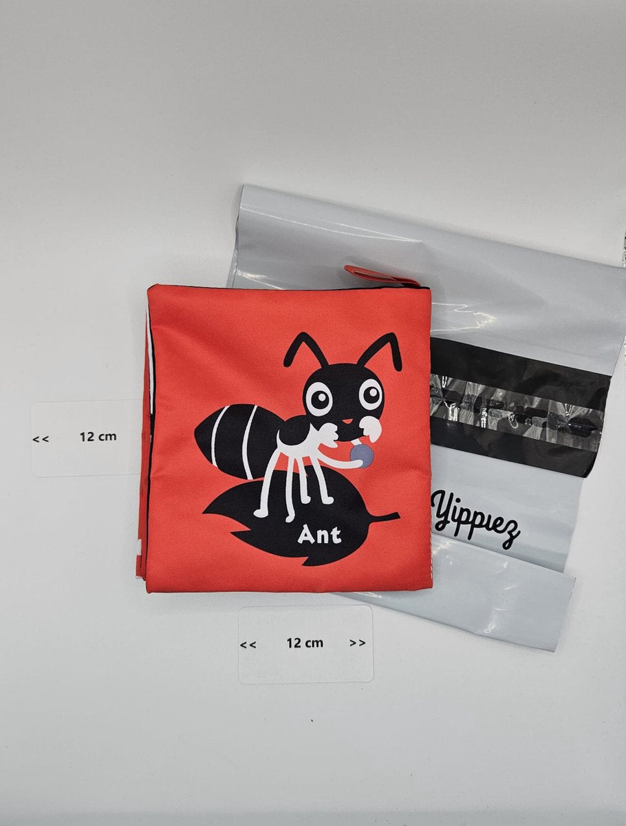 Babyboekje Knisperboekje insecten wereld baby