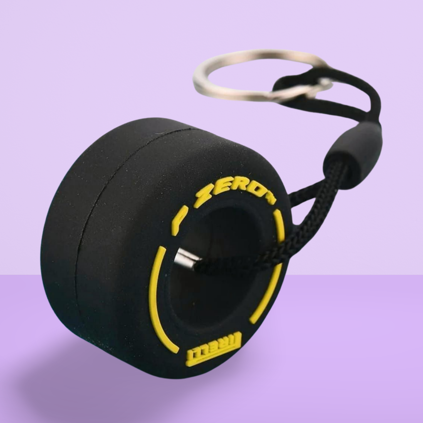 F1 Band Sleutelhanger Exclusief voor Fans | Witte Harde Band