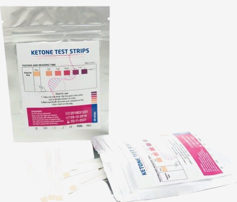 Keto teststrips 100 stuks verpakking – ketosticks voor ketose meten koopplaza