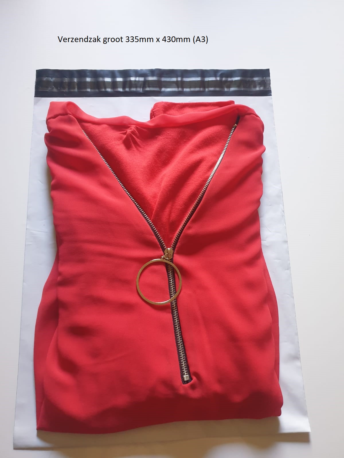 Verzendzakken A3 formaat 355 mm x 430 mm - verzendzakken voor kleding webshop verzendzakken
