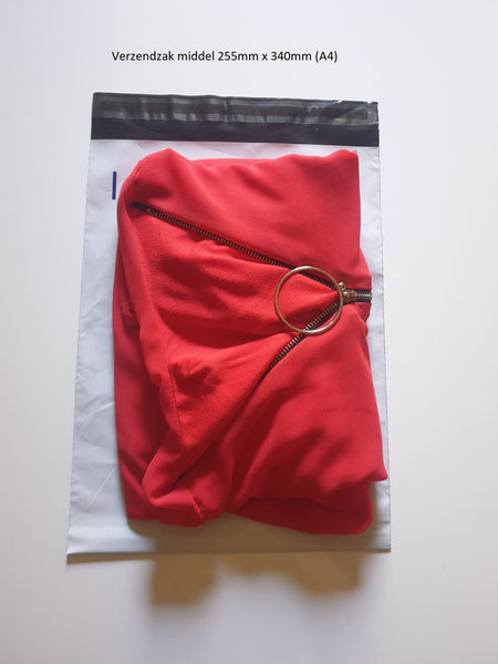 Verzendzakken A4 formaat  255 mm x 340 mm - verzendzakken voor kleding webshop zakken