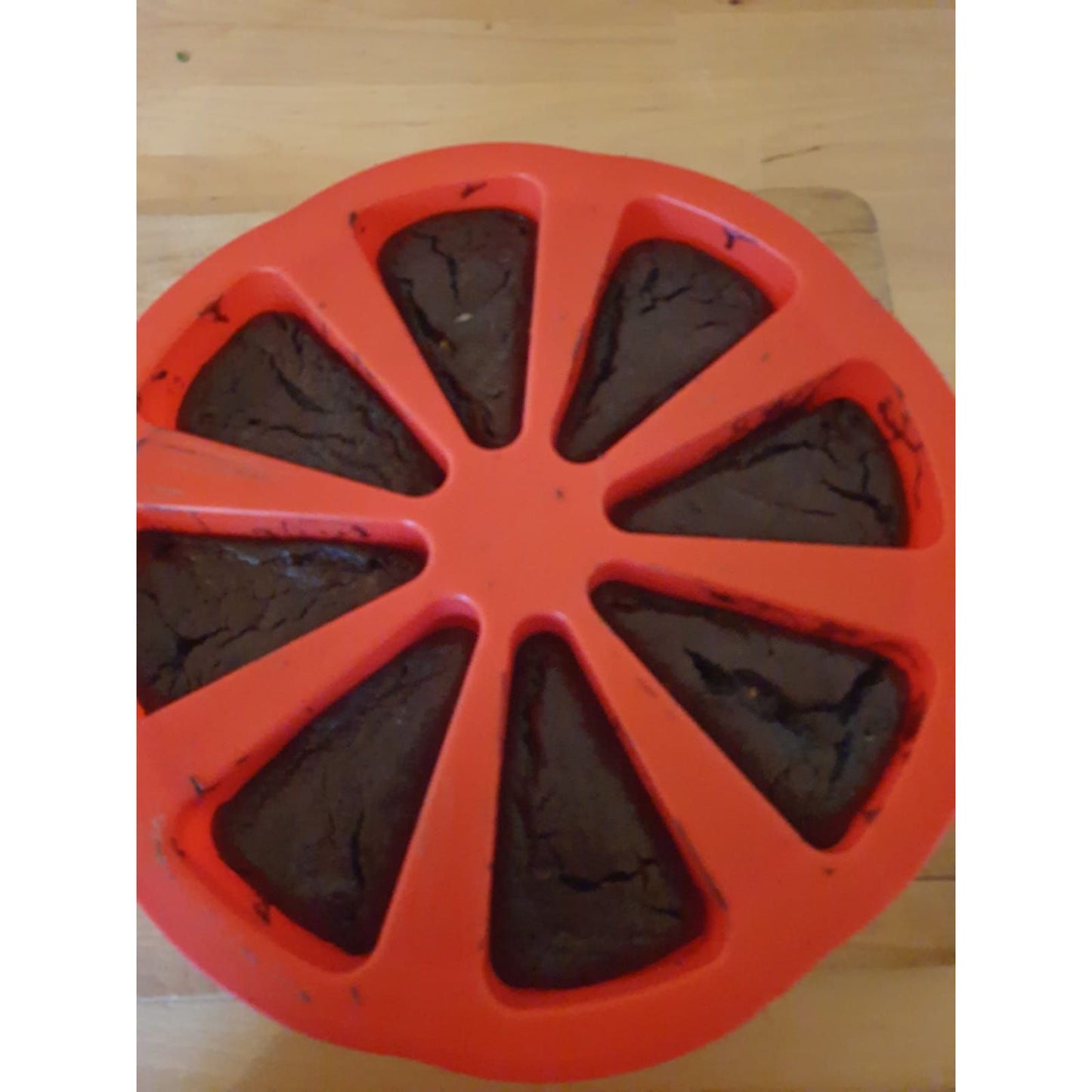 Siliconen bakvorm taart of pizza 8 punten