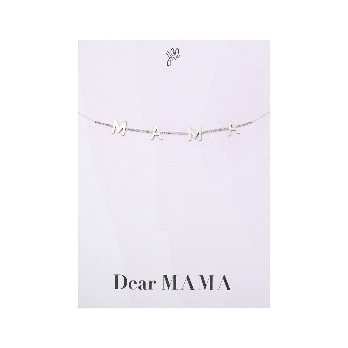 Armband MAMA zilver kleur