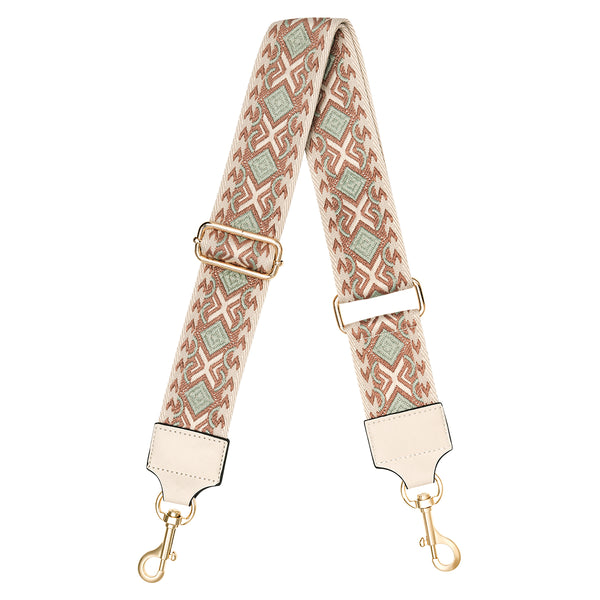 Schoudertas band - Bag strap -Kleurrijke tasband met Azteeks patroon