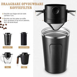 Koffiefilterhouder Set van 2 RVS