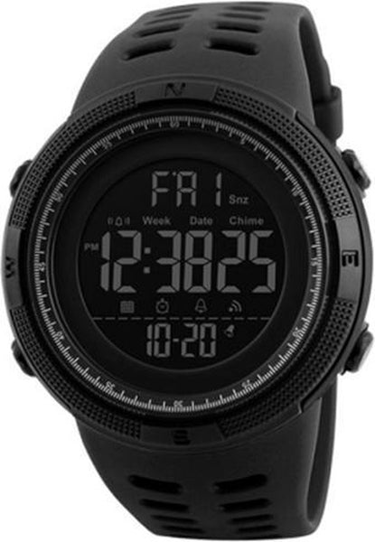 SKMEI Heren horloge 40 mm Zwart