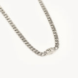 Jendi - DD Stainless Steel Dames Ketting -Zilver- The Goodlife 37cm - Luxe Juweliersdoosje - Cadeau - Kado