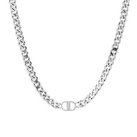 Jendi - DD Stainless Steel Dames Ketting -Zilver- The Goodlife 37cm - Luxe Juweliersdoosje - Cadeau - Kado