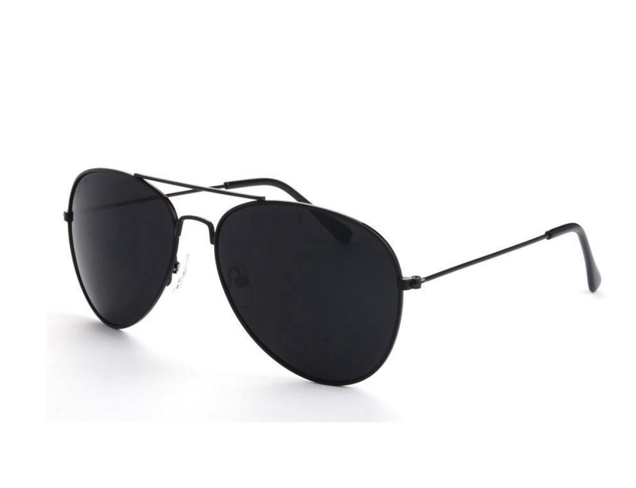 Jendi Piloten zonnebril Zwart Aviator festival zonnebril - Dames, Heren